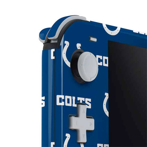 NFL Indianapolis Colts Blitz Series Nintendo Switch Lite Skin
